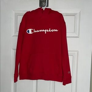 Champion Classic Red Hoodie